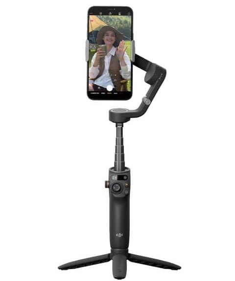 cellphone on dji gimbal